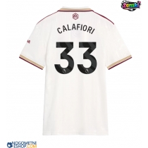 Ženski Nogometni dresi Arsenal Riccardo Calafiori #33 Tretji 2025-26 Kratek Rokav